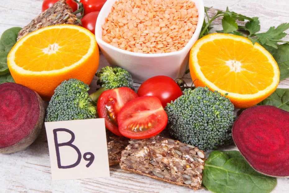 alimentos fontes de vitamina b9 (ácido fólico)